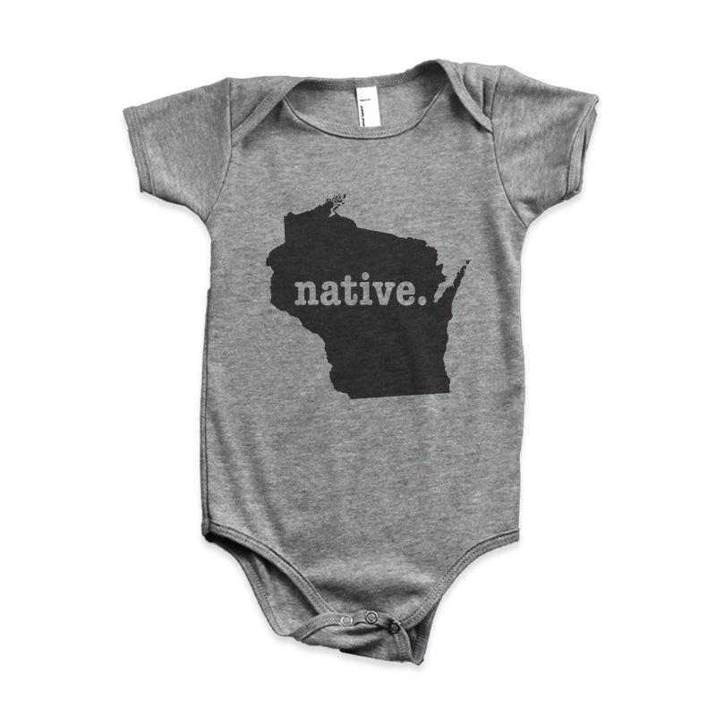 Wisconsin Native T Onesie