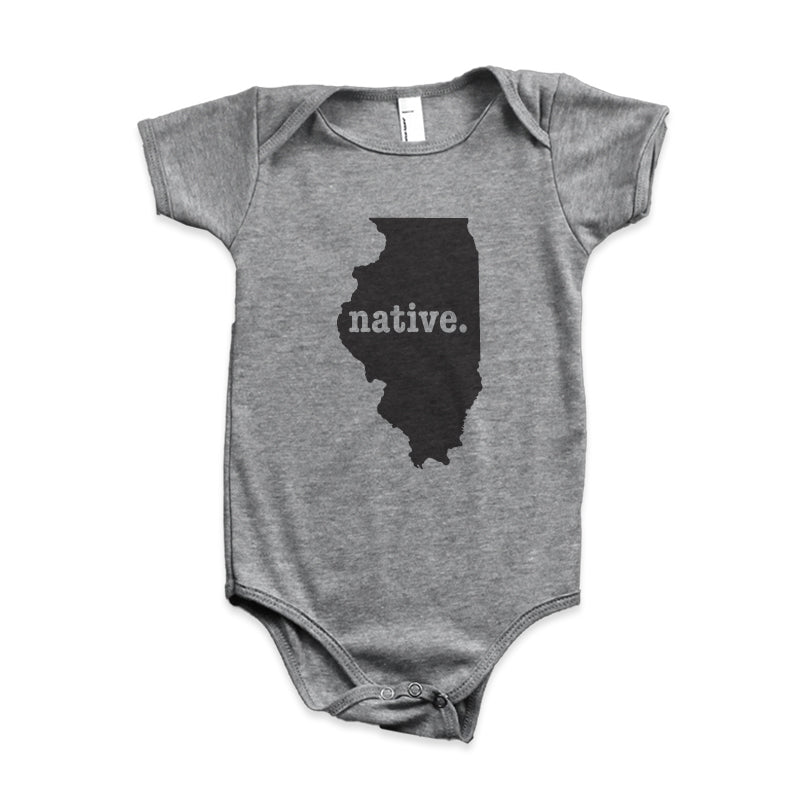 Illinois Native T Onesie