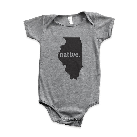 Illinois Native T Onesie