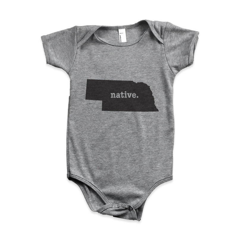 Nebraska Native T Onesie