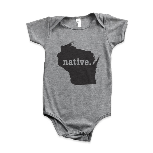 Wisconsin Native T Onesie